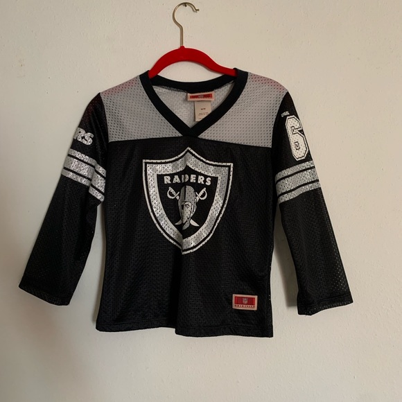 Juniors Raiders mid sleeve jersey top - Picture 6 of 7